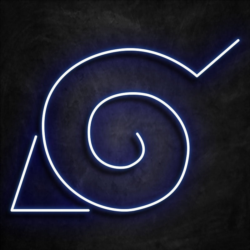 neon-symbole-village-konoha bleu