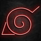 neon-symbole-village-konoha-rouge